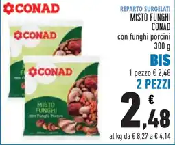 Conad Misto funghi Conad offerta
