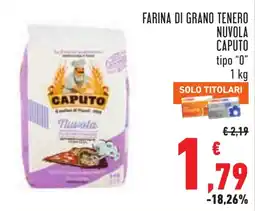 Conad Farina di grano tenero Nuvola Caputo offerta