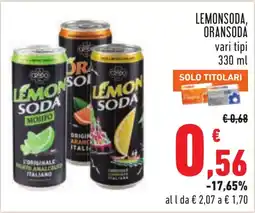 Conad Lemon Soda offerta