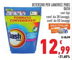 Conad Dash Pods offerta