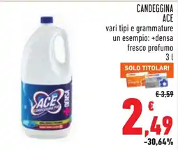 Conad Candeggina Ace offerta