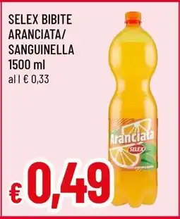 Famila SELEX BIBITE ARANCIATA/SANGUINELLA offerta