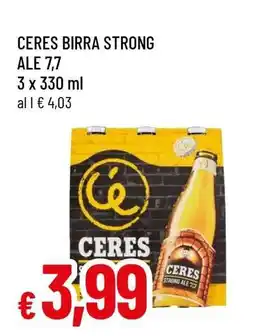 Famila CERES BIRRA STRONG offerta