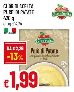 Famila Superstore Pure' di Patate Cuor di Scelta offerta