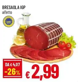 Famila Superstore Bresaola IGP all'etto offerta