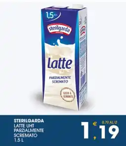 SeBón Supermercati Sterilgarda Latte UHT Parzialmente Scremato offerta
