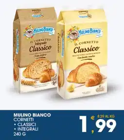 SeBón Supermercati Mulino Bianco Cornetti Classici offerta