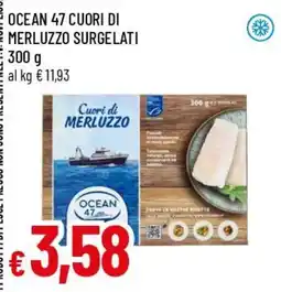 Famila Superstore Cuori di merluzzo Ocean 47 offerta