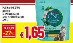 Famila Superstore Purina One Dual Nature Alimento Gatti Adulti/Sterilizzati offerta