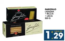 SeBón Supermercati Lasagna Garofalo offerta
