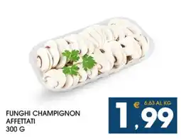 SeBón Supermercati Funghi champignon affettati offerta