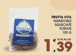SeBón Supermercati Mocerino frutta vita mandorle sgusciate tostate offerta