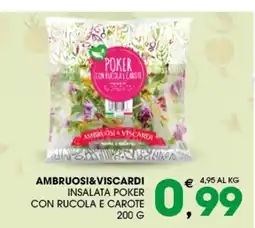 SeBón Supermercati Insalata poker con rucola e carote offerta