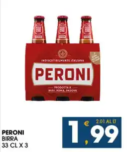 SeBón Supermercati Peroni birra offerta