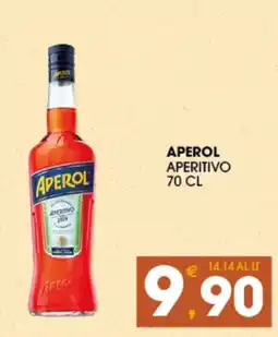 SeBón Supermercati Aperol aperitivo offerta
