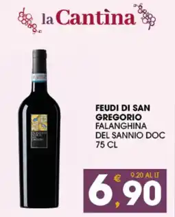 SeBón Supermercati Feudi di San Gregorio Falanghina del Sannio DOC offerta