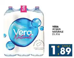 SeBón Supermercati Vera Acqua Naturale offerta
