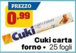 Pianeta Pulito Cuki carta forno offerta