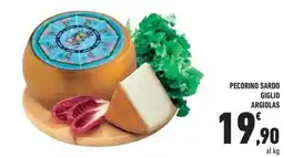 Conad City Pecorino Sardo Giglio Argiolas offerta