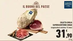 Conad City Culatta Emilia Sapori&Dintorni Conad offerta