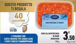 Conad City Sugo all'amatriciana di mare Inventami offerta