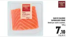Conad City Saku di salmone Sapori&Idee Conad offerta