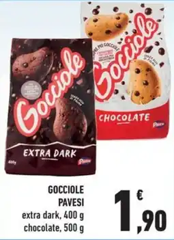 Conad City Gocci ole Pavesi extra dark chocolate offerta