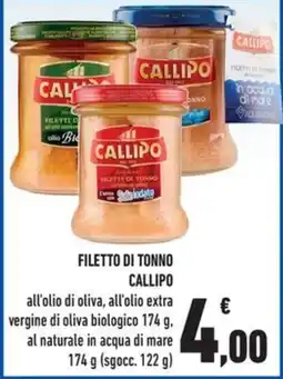 Conad City Filetto di tonno Callipo offerta
