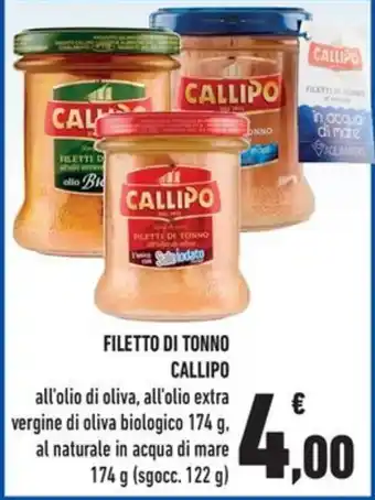 Filetto di tonno Callipo