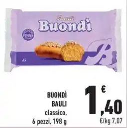 Conad City Buondì Bauli classico offerta