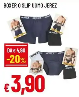 Famila Superstore Boxer o slip uomo Jerez offerta