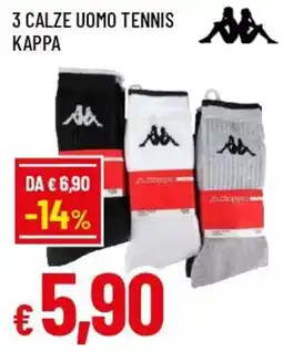 Famila Superstore Calze uomo tennis Kappa offerta