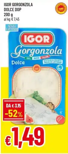 Famila Superstore Igor Gorgonzola Dolce offerta