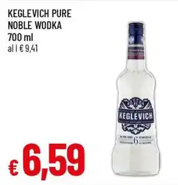 Famila Superstore Keglevich pure noble vodka offerta