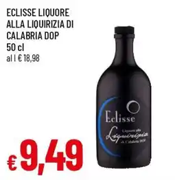 Famila Superstore Eclisse liquore alla liquirizia di Calabria DOP offerta