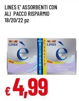 Famila Superstore Lines assorbenti con ali offerta