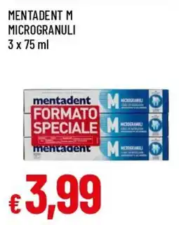 Famila Superstore Mentadent microgranuli offerta