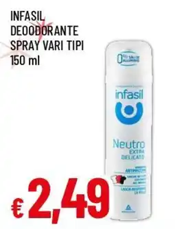 Famila Superstore Infasil deodorante spray offerta