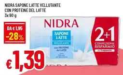 Famila Superstore Nidra sapone latte vellutante offerta