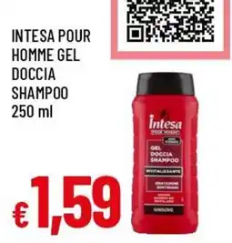 Famila Superstore Intesa pour homme gel doccia shampoo offerta