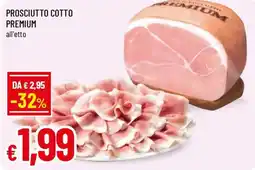 Famila Superstore Prosciutto cotto premium offerta