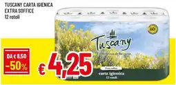 Famila Superstore Tuscany carta igienica extra soffice offerta