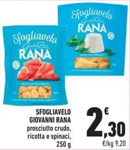 Conad City Sfogliavelo Giovanni Rana offerta