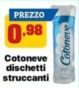 Pianeta Pulito Cotoneve dischetti struccanti offerta