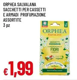 Famila Superstore Sacchetti per cassetti e armadi profumazione assortite Orphea Salvalana offerta