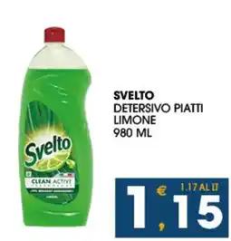 SeBón Supermercati Svelto detersivo piatti limone offerta