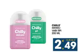 SeBón Supermercati Chilly gel intimo offerta