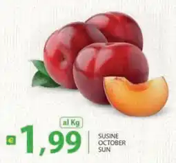Supermercati Bruscoli Susine October Sun offerta