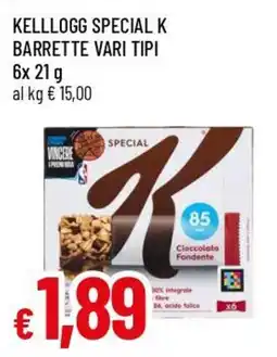 Famila Superstore Kellogg Special K barrette vari tipi offerta