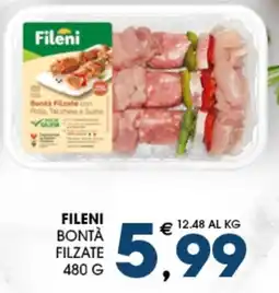 SeBón Supermercati Fileni Bontà Filzate offerta